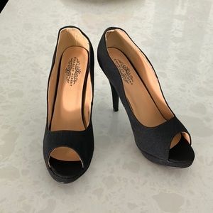 Cute, black, high heels, sexy